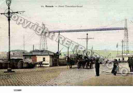 Ville de ROUEN, carte postale ancienne