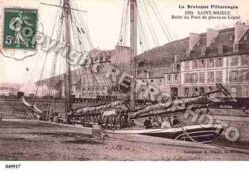 Ville de SAINTBRIEUC, carte postale ancienne