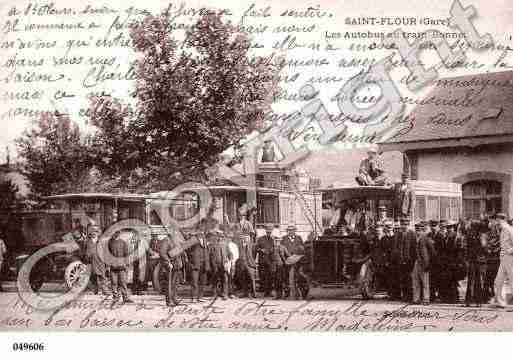 Ville de SAINTFLOUR, carte postale ancienne