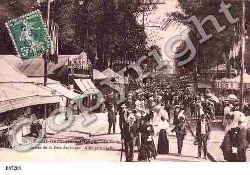 Ville de SAINTGERMAINENLAYE, carte postale ancienne