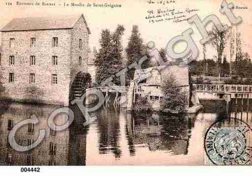 Ville de SAINTGREGOIRE, carte postale ancienne Ville de SAINTGREGOIRE, carte postale ancienne