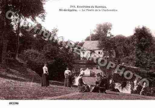 Ville de SAINTGREGOIRE, carte postale ancienne