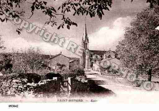 Ville de SAINTMEDARD, carte postale ancienne