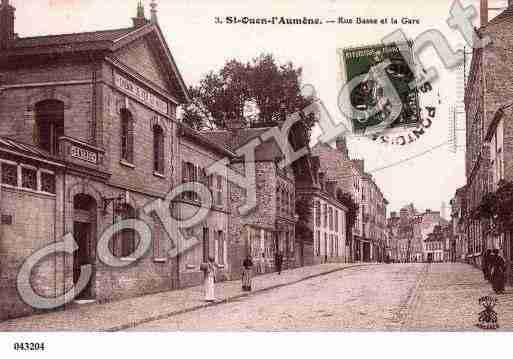 Ville de SAINTOUENL'AUMONE, carte postale ancienne