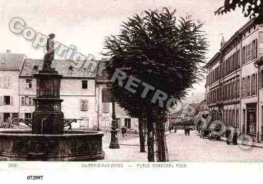 Ville de SAINTEMARIEAUXMINES, carte postale ancienne