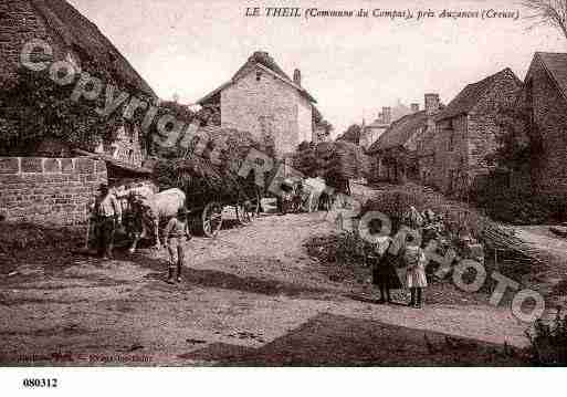 Ville de THEIL(LE), carte postale ancienne