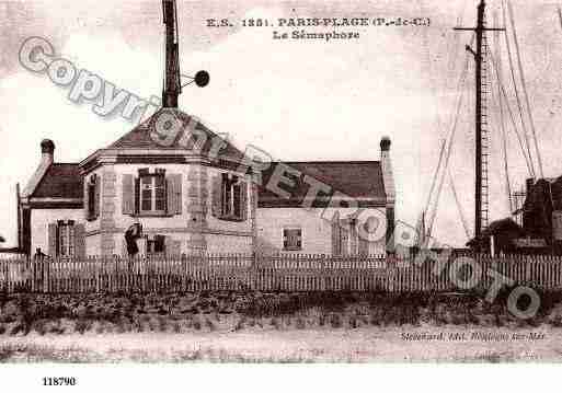 Ville de TOUQUETPARISPLAGE(LE), carte postale ancienne
