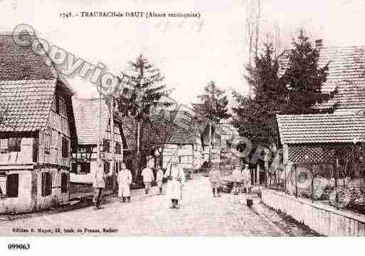 Ville de TRAUBACHLEHAUT, carte postale ancienne