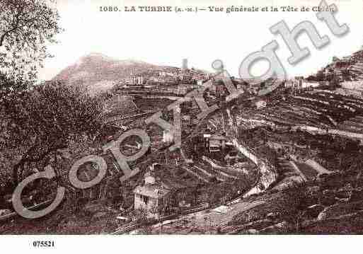 Ville de TURBIE(LA), carte postale ancienne