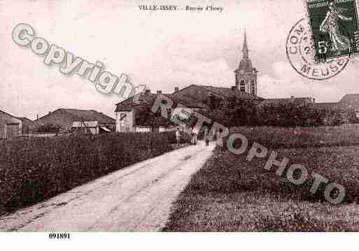 Ville de VILLEISSEY, carte postale ancienne