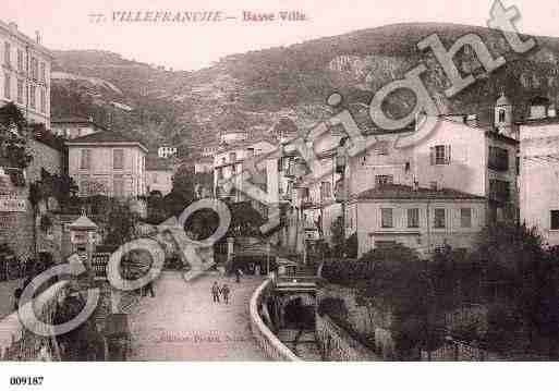 Ville de VILLEFRANCHESURMER, carte postale ancienne