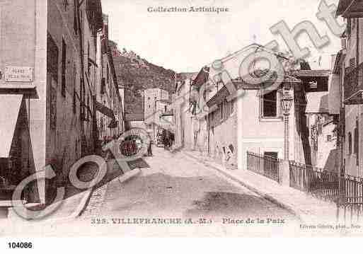 Ville de VILLEFRANCHESURMER, carte postale ancienne