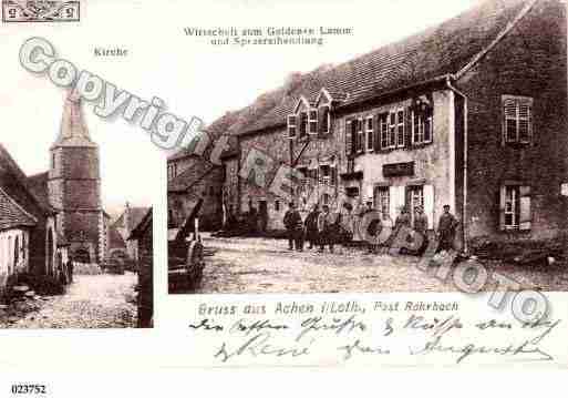 Ville de ACHEN, carte postale ancienne