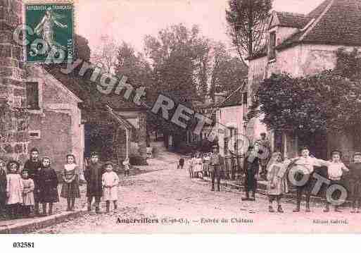 Ville de ANGERVILLIERS, carte postale ancienne Ville de ANGERVILLIERS, carte postale ancienne