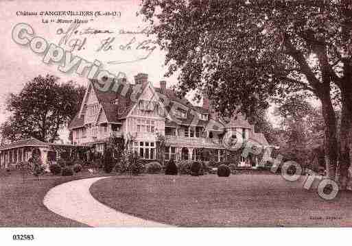 Ville de ANGERVILLIERS, carte postale ancienne Ville de ANGERVILLIERS, carte postale ancienne