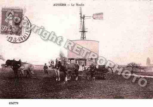 Ville de AUGERSENBRIE, carte postale ancienne