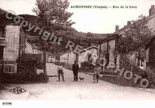 Ville de AUMONTZEY, carte postale ancienne