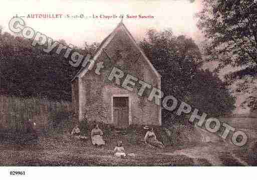 Ville de AUTOUILLET, carte postale ancienne