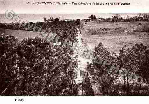 Ville de BARREDEMONTS(LA), carte postale ancienne