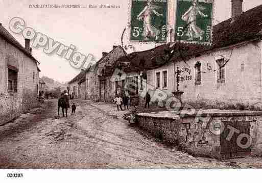 Ville de BASLIEUXLESFISMES, carte postale ancienne