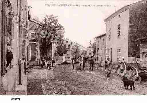 Ville de BLENODLESTOUL, carte postale ancienne