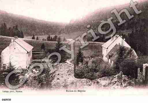 Ville de BOHASMEYRATRIGNAT, carte postale ancienne