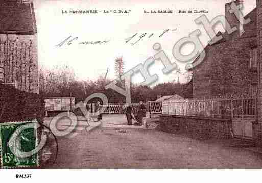 Ville de CAMBE(LA), carte postale ancienne