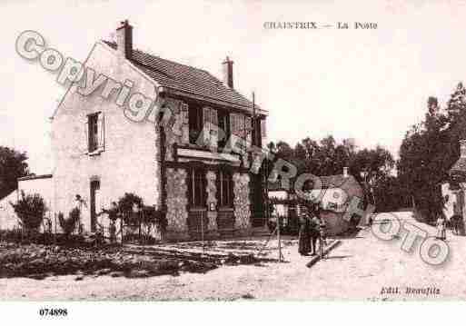 Ville de CHAINTRIXBIERGES, carte postale ancienne