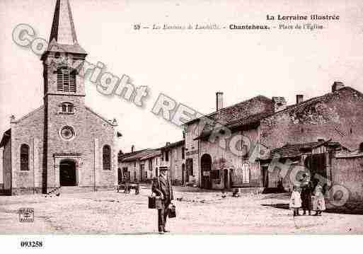 Ville de CHANTEHEUX, carte postale ancienne