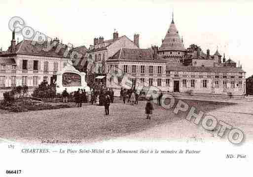 Ville de CHARTRES, carte postale ancienne