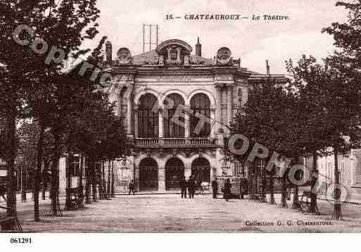 Ville de CHATEAUROUX, carte postale ancienne