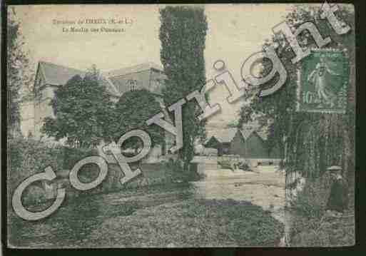 Ville de CHERISY, carte postale ancienne