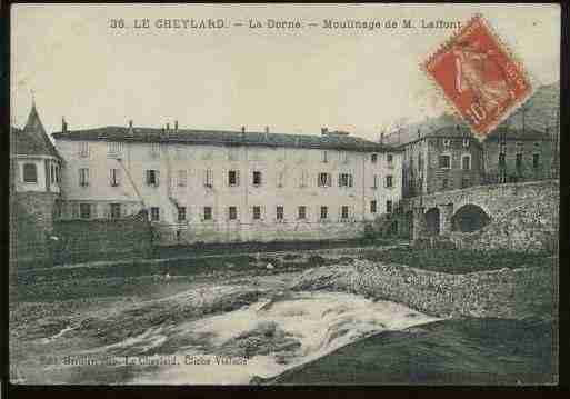 Ville de CHEYLARD(LE), carte postale ancienne