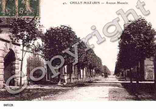 Ville de CHILLYMAZARIN, carte postale ancienne