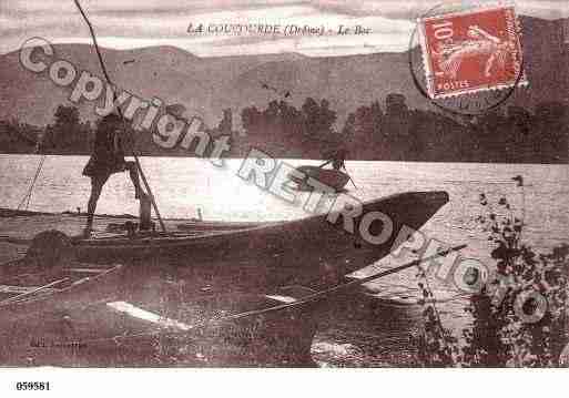 Ville de COUCOURDE(LA), carte postale ancienne