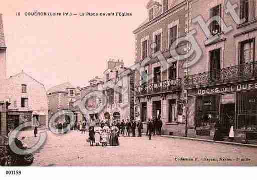 Ville de COUERON, carte postale ancienne