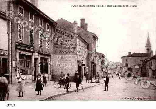 Ville de DOMBASLESURMEURTHE, carte postale ancienne
