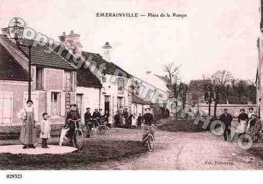 Ville de EMERAINVILLE, carte postale ancienne