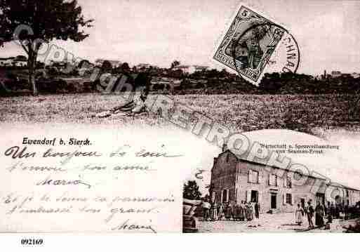 Ville de EVENDORF, carte postale ancienne Ville de EVENDORF, carte postale ancienne