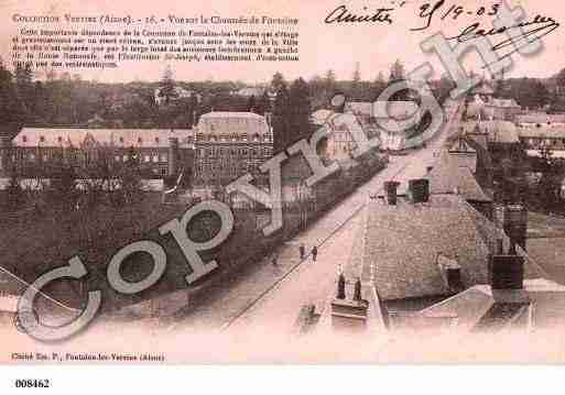 Ville de FONTAINELESVERVINS, carte postale ancienne