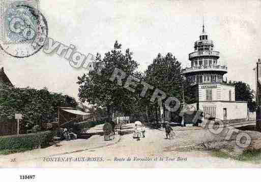 Ville de FONTENAYAUXROSES, carte postale ancienne