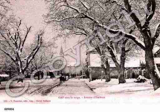 Ville de GAP, carte postale ancienne