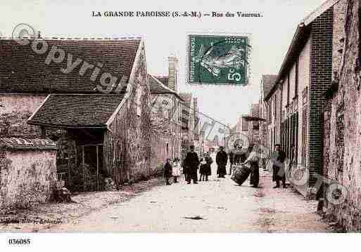 Ville de GRANDEPAROISSE(LA), carte postale ancienne