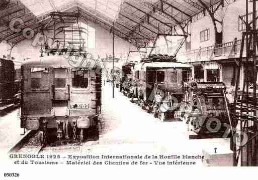 Ville de GRENOBLE, carte postale ancienne