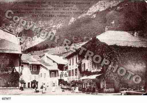 Ville de GRESYSURISERE, carte postale ancienne Ville de GRESYSURISERE, carte postale ancienne