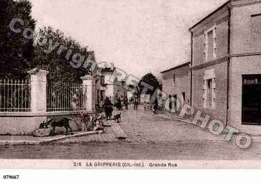 Ville de GRIPPERIESAINTSYMPHORIEN(LA), carte postale ancienne Ville de GRIPPERIESAINTSYMPHORIEN(LA), carte postale ancienne