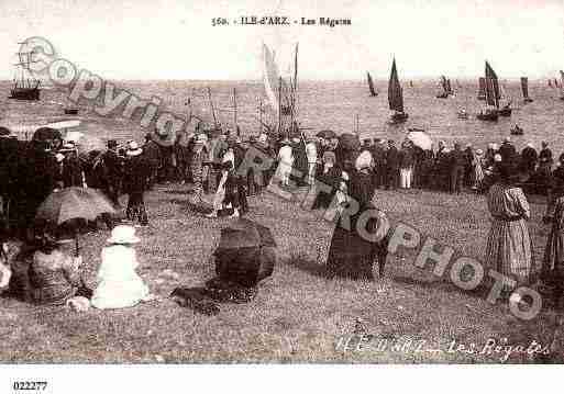 Ville de ILED'ARZ, carte postale ancienne