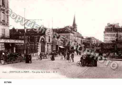 Ville de JOINVILLELEPONT, carte postale ancienne