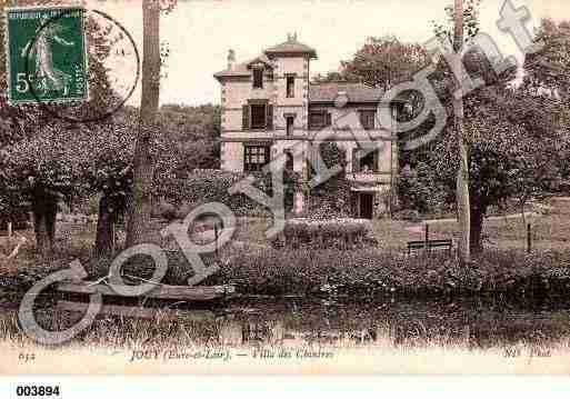 Ville de JOUY, carte postale ancienne