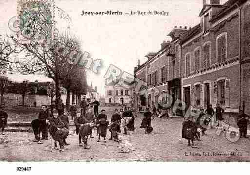 Ville de JOUYSURMORIN, carte postale ancienne
